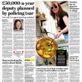 Glassblower Cat McKenzie Yorkshire Post August&nbsp;2016